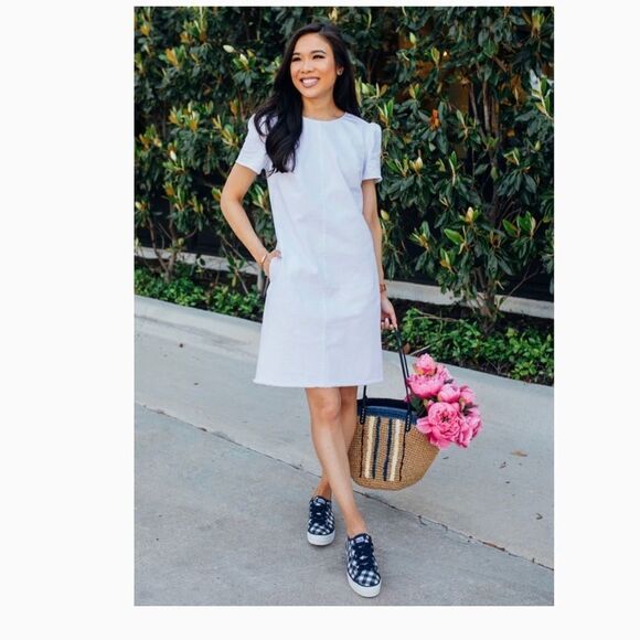 Draper James Denim Shift Dress - Picture 5 of 5